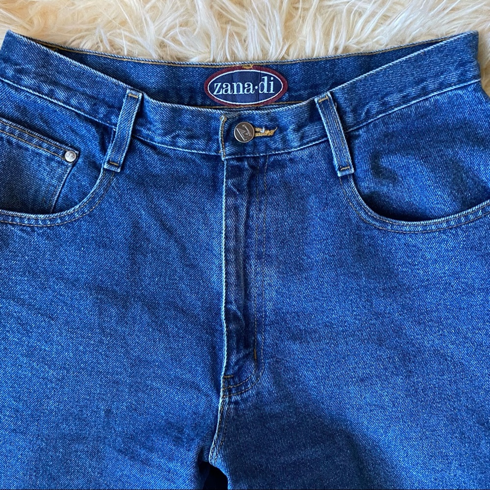 Zana-Di Vintage Wide-Leg Denim Jeans - Picture 5 of 5